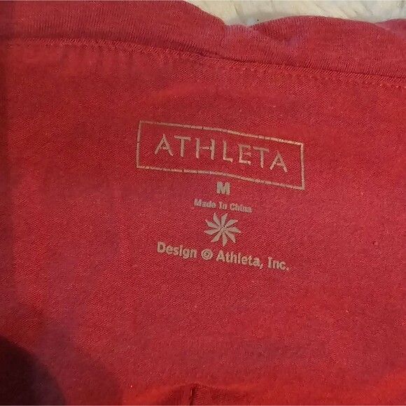Athleta Maxi Skirt Jersey Size Medium. Color: Cranberry. Excellent Condition! - Picture 4 of 5
